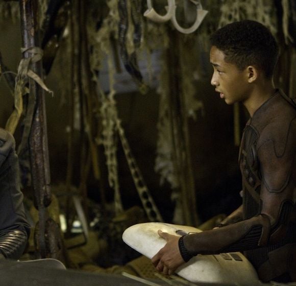 Jaden et Will Smith dans "After Earth"