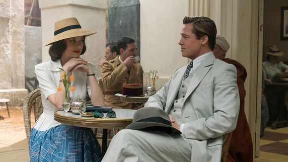 Marion Cotillard et Brad Pitt dans "Alliés".