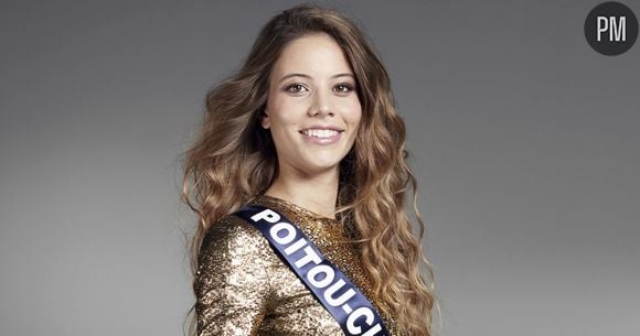 Magdalène Chollet, Miss Poitou-Charentes, candidate de Miss France 2017