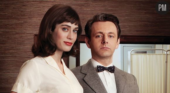 Lizzy Caplan et Michael Sheen dans "Masters of Sex"