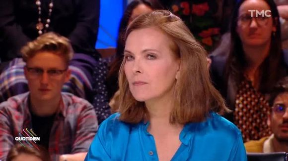 Carole Bouquet : "L'intitulé 'Balance ton porc' ne me va pas du tout"