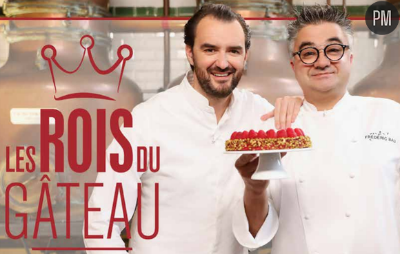 Cyril Lignac et Frédéric Bau dans la saison 2 des "Rois du Gâteau"