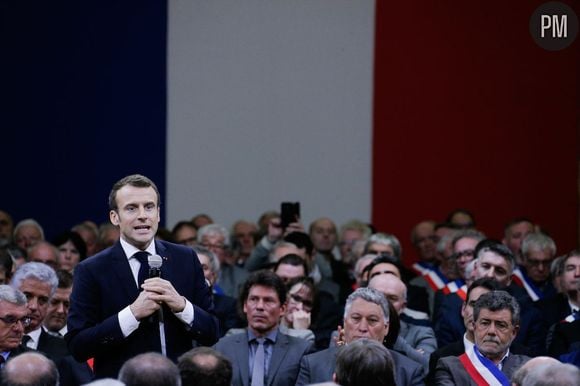 Emmanuel Macron à Souillac le 18 janvier 2019