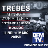 Quelle audience pour le doc "Trèbes, autopsie d'un attentat" sur BFMTV ?