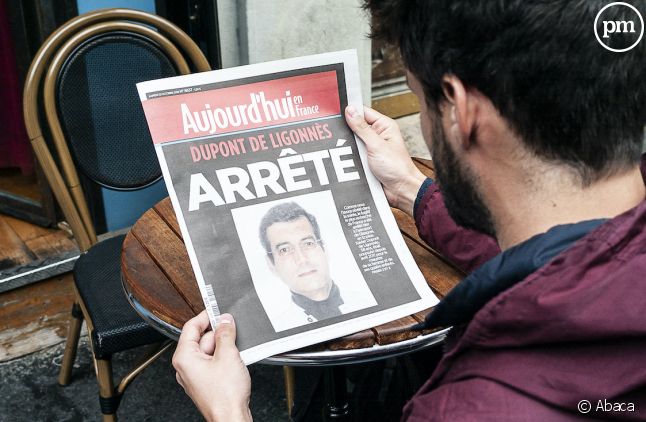"Le Parisien / Aujourd'hui en France" annonçant l'arrestation de Xavier Dupont de Ligonnès, le samedi 12 octobre 2019.
