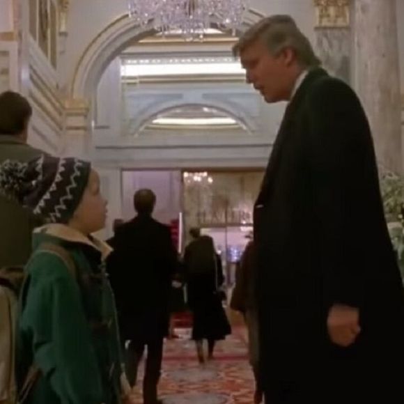 Donald Trump dans "Maman, j'ai encore raté l'avion"
