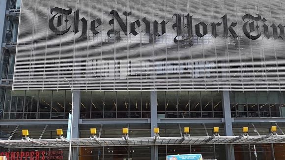 Scandalisés, les journalistes du "New York Times" s'en prennent à la direction du journal