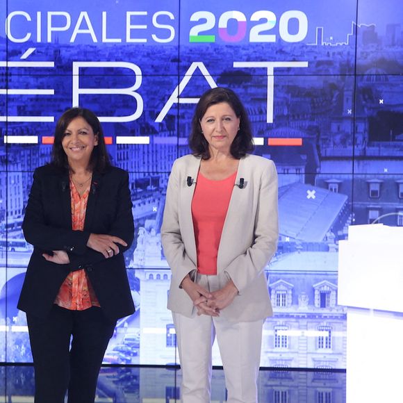 Rachida Dati, Anne Hidalgo et Agnès Buzyn sur le plateau de "Municipales 2020 : le débat"