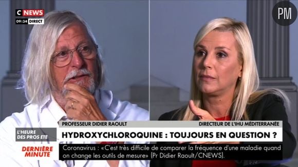 Didier Raoult face à Laurence Ferrari