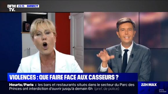 Echange tendu hier soir sur BFMTV entre Nadine Morano et Maxime Switek.