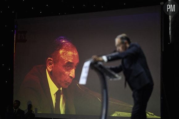 Eric Zemmour à la convention de la droite.