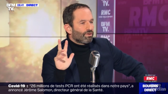 Benoît Hamon dézingue CNews : "Une chaîne d'extrême-droite", "complotiste" qui défend des "idées racistes"