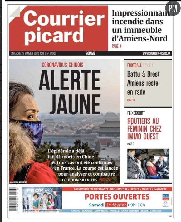 "Courrier Picard" du 26 janvier 2020