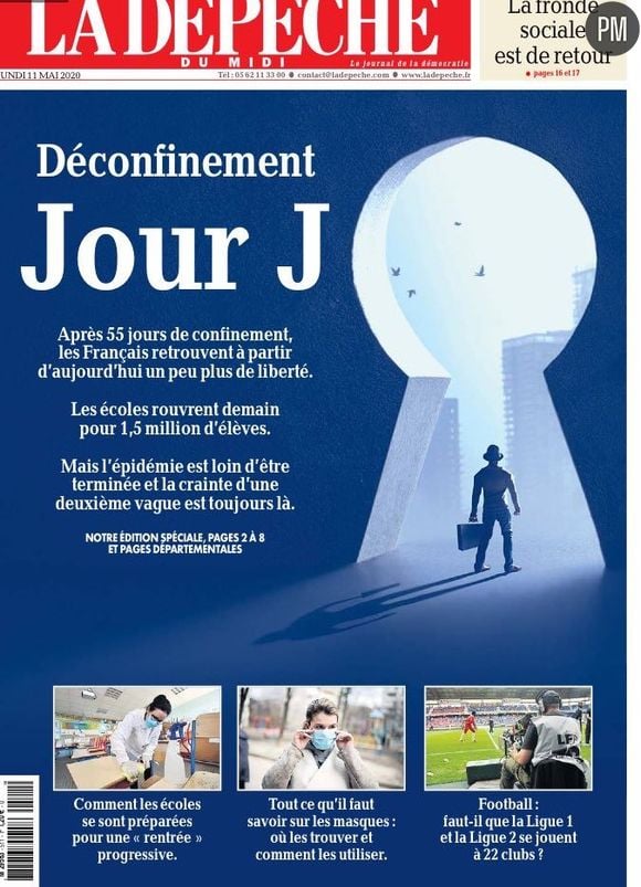 "La Dépêche du Midi" du 11 mai 2020