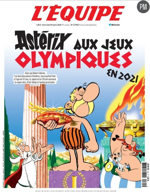 "L'Equipe" du 25 mars 2020