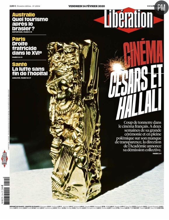 "Libération" du 14 février 2020