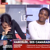 LCI : Marie-Aline Meliyi en larmes face au témoignage en direct d'une victime de harcèlement scolaire