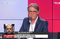 Eric Dupond-Moretti appelle en direct "Les grandes gueules"