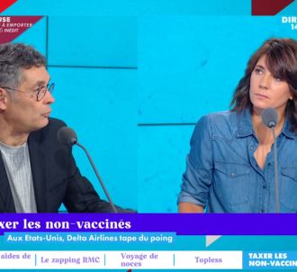 'Estelle midi' : Thierry Moreau traite les non-vaccinés...