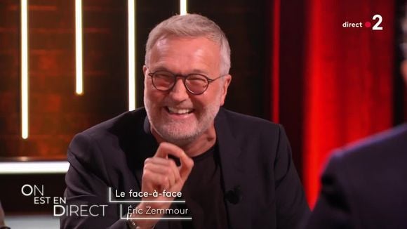 Laurent Ruquier et Eric Zemmour dans "On est en direct" sur F2