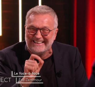 Laurent Ruquier et Eric Zemmour dans 'On est en direct'...