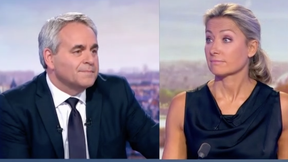 "Vous n'êtes même pas au second tour" : Anne-Sophie Lapix sèche Xavier Bertrand dans "20h22" sur France 2