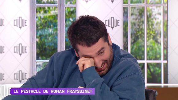 Mouloud Achour pleure de rire dans "Clique" sur Canal+