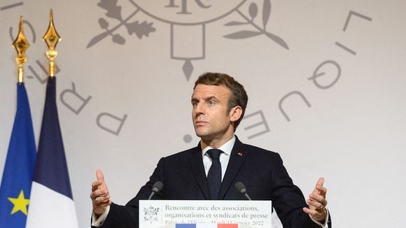 Emmanuel Macron : "Rarement nous avons eu autant besoin de journalistes"