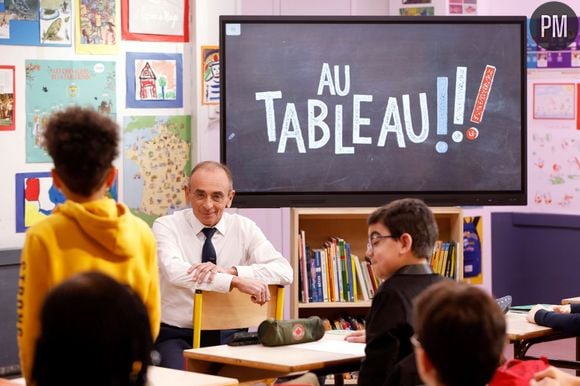 "Au tableau !" avec Eric Zemmour, le dimanche 27 mars 2022 sur C8.