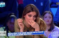 Delphine Wespiser en larmes dans "TPMP"