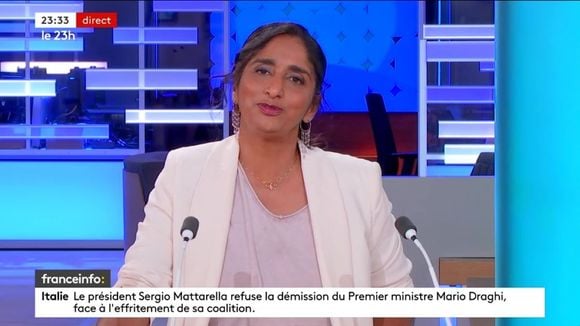 "Bon dernier '23 Heures' sur franceinfo:" : Lambert Wilson salue Patricia Loison avant son changement de case