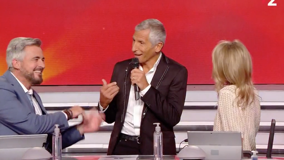 "Tout le monde a son mot à dire" : Nagui s'invite par surprise dans le jeu d'Olivier Minne et Sidonie Bonnec