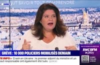 "Je prends des notes" : Raquel Garrido donne des leçons de journalisme à BFMTV, Bruce Toussaint riposte