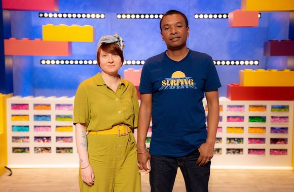 Marie et Nanta, le couple d'artistes de "Lego Masters" saison 4 sur M6.