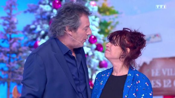 "Zette", voix-off des "12 coups de midi" sur le plateau avec Jean-Luc Reichman - Capture d'écran