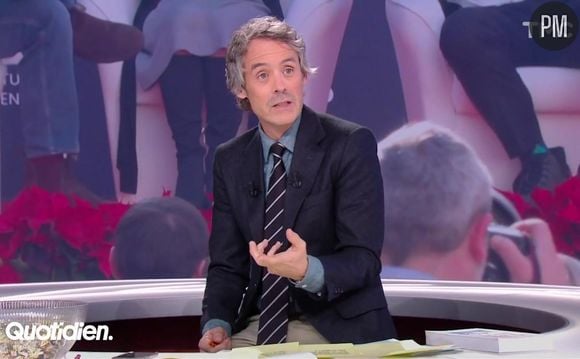 Yann Barthès dans "Quotidien" le lundi 18 décembre 2023.