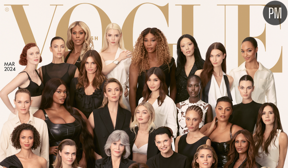 La couverture légendaire de " Vogue " avec 40 des plus grandes stars de la planète