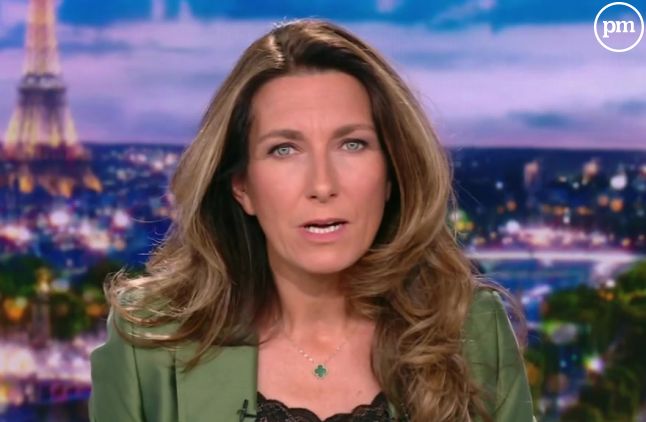 Anne-Claire Coudray sur TF1 le dimanche 3 mars 2024