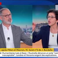 "Vous ne nous autorisez aucune question !" : Gilles Bornstein épuisé par le monologue de Malika Sorel, numéro 2 du RN aux européennes, sur franceinfo