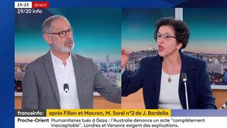 "Vous ne nous autorisez aucune question !" : Gilles Bornstein épuisé par le monologue de Malika Sorel, numéro 2 du RN aux européennes, sur franceinfo
