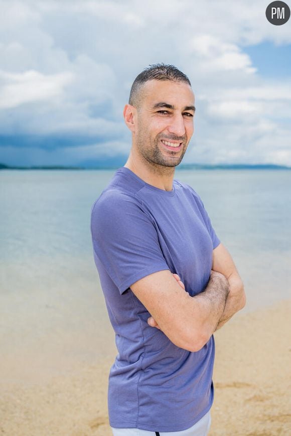 Amri, candidat de "Koh-Lanta : Les chasseurs d'immunité" sur TF1.