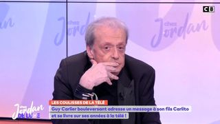 "C'est l'échec de ma vie" : Guy Carlier bouleversé en évoquant son fils le youtubeur Carlito sur C8