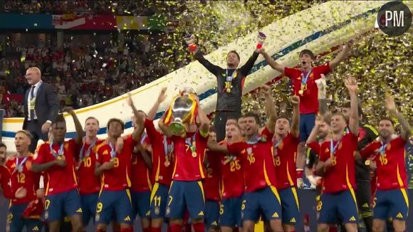 L'Espagne a été sacrée championne d'Europe pour la quatrième fois de son histoire ce dimanche 14 juillet 2024.