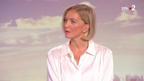 Maya Lauqué au "20 Heures" de France 2 le dimanche 25 août 2024.