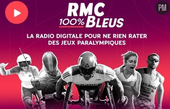 RMC lance une radio 100% digitale pour les Jeux paralympiques de Paris 2024.