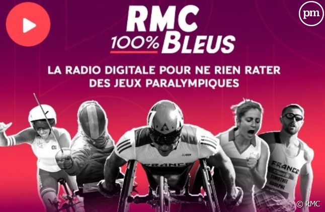 RMC lance une radio 100% digitale pour les Jeux paralympiques de Paris 2024.