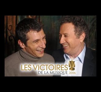Nagui et Michel Drucker présentent les 'Victoires de la...