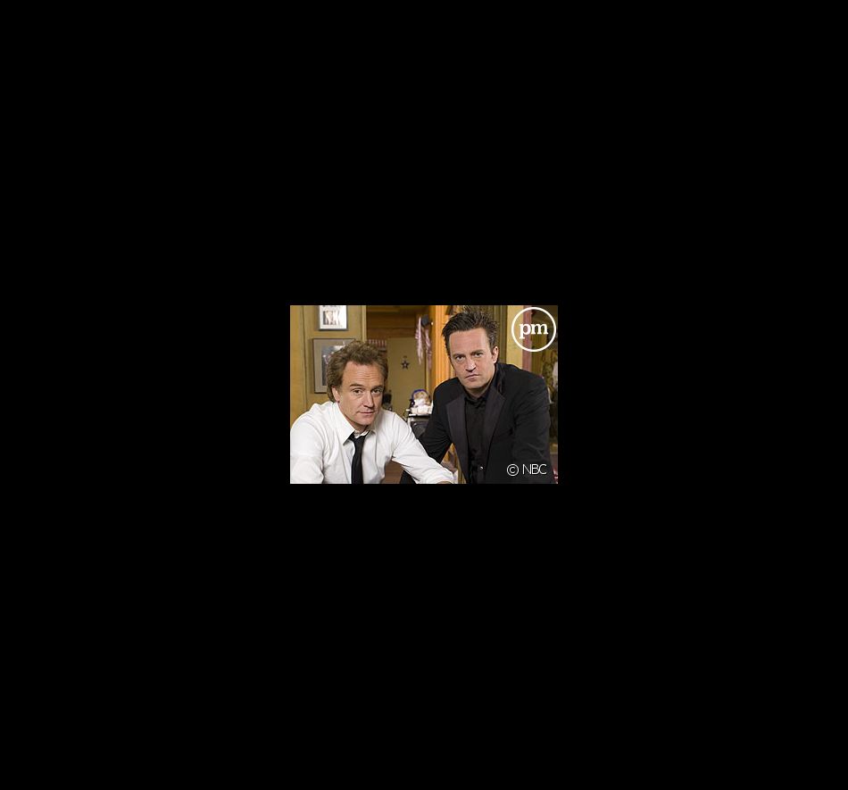 Bradley Whitford et Matthew Perry dans "Studio 60 on the Sunset Strip" sur NBC