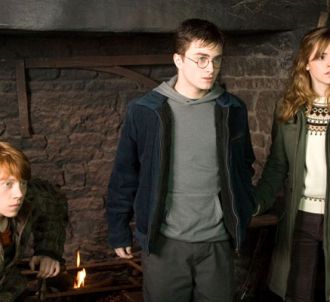 Rupert Grint, Daniel Radcliffe et Emma Watson dans 'Harry...