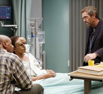 Laurie Fortier, Khleo Thomas et Hugh Laurie dans 'Dr House'
